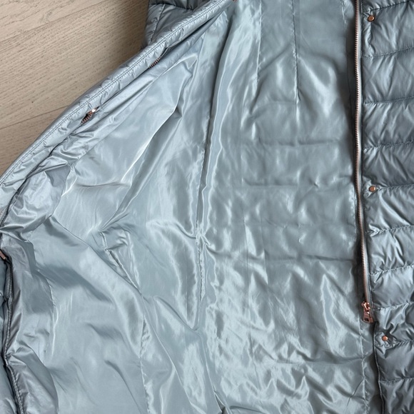 Studio Gray Quilted Puffer Coat with Hood - Picture 5 of 6